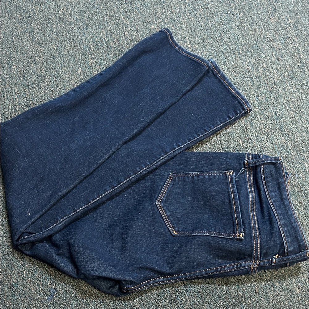 Old Navy Men's Dark Blue Straight Jeans